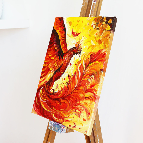 Phoenix Artist Stretched Canvas - The Oil Paint Store