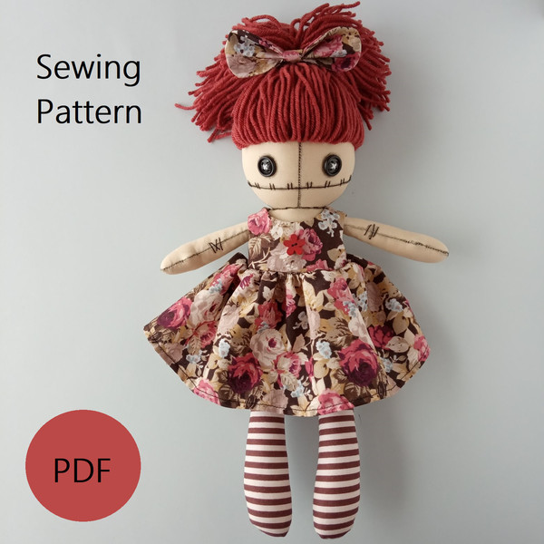 Free patterns for AG doll dress with straps! #SummerSewingProjects  #DollClothes - Free Doll Clothes Patterns