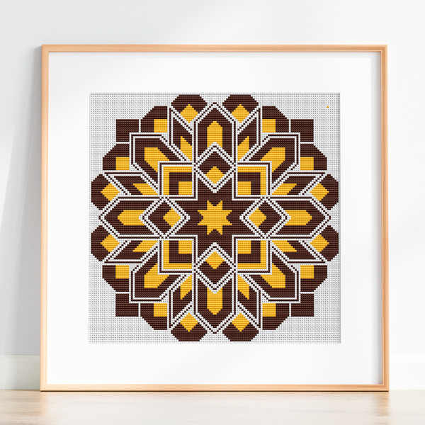 patchwork cross stitch pattern