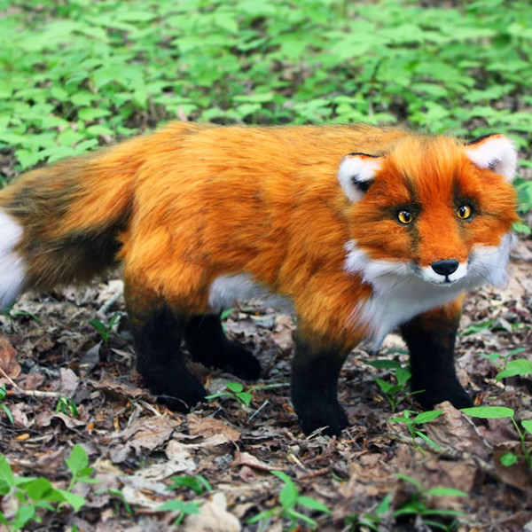 Realistic Fox Toy, Red Fox,plush Toy Fox, Stuff Handmade Toy,realistic  Animal 