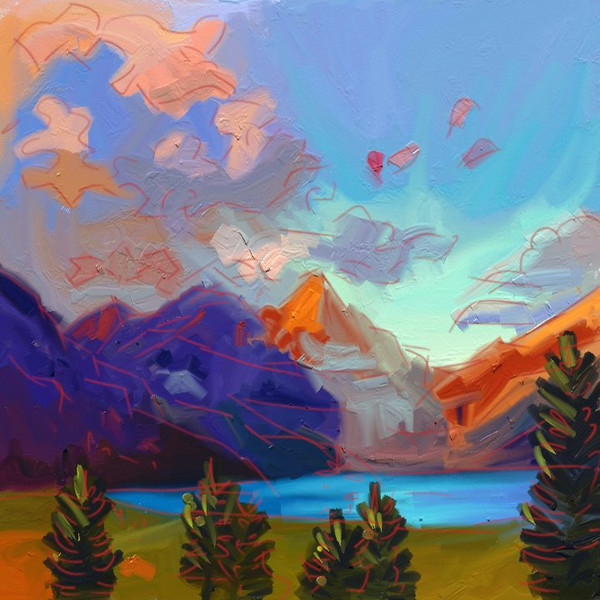 Glacier National Park Landscape Painting.jpg