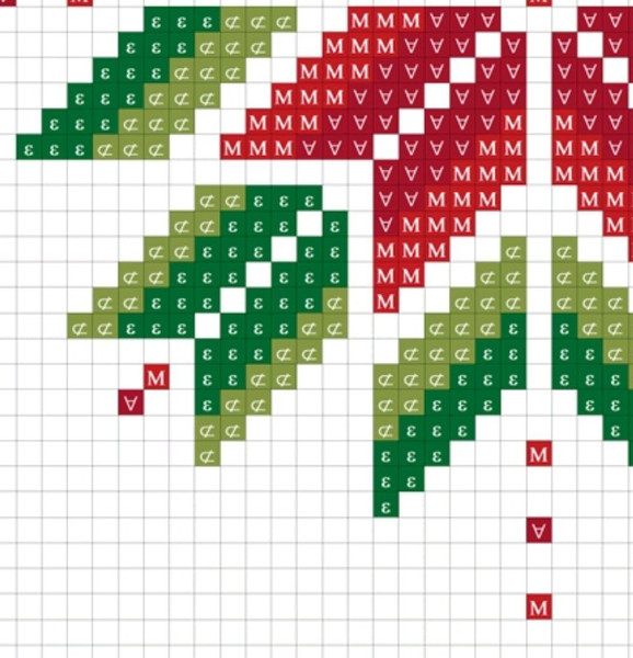 Mini Snowflake Ornaments Modern Cross Stitch Pattern Instant Download PDF 