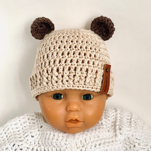 Grizzly Mountain Crochet Bear Hat Pattern for Baby, Toddler, Kids and  Adults - Kirsten Holloway Designs