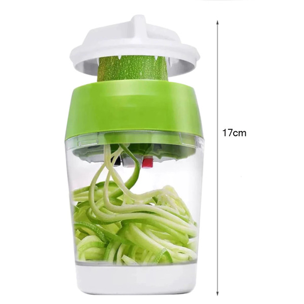 Semi-Automatic PLACTIC SPIRAL VEGETABLE SLICER CUTTER