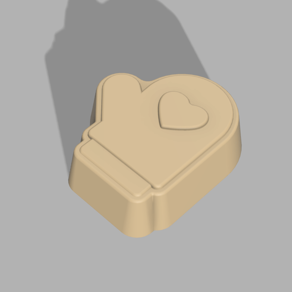 Mitten Bath Bomb 3D model