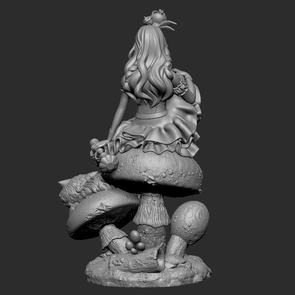 Alice In Wonderland 3D printed hand painted custom figure, A - Inspire  Uplift