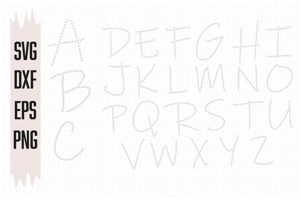 Alphabet Rhinestones Svg, Font Svg, Letter Svg, Digital down - Inspire ...
