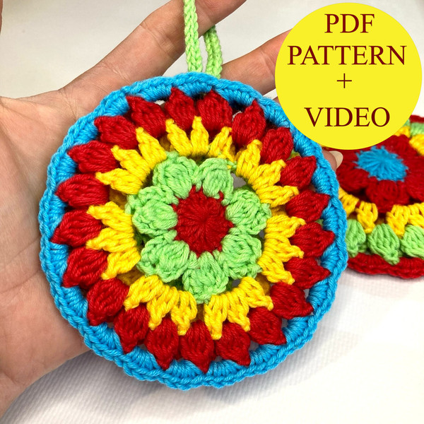 A Crochet bag keychain pdf pattern - Inspire Uplift