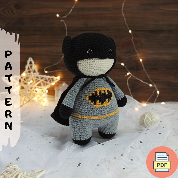 baby batman crochet pattern