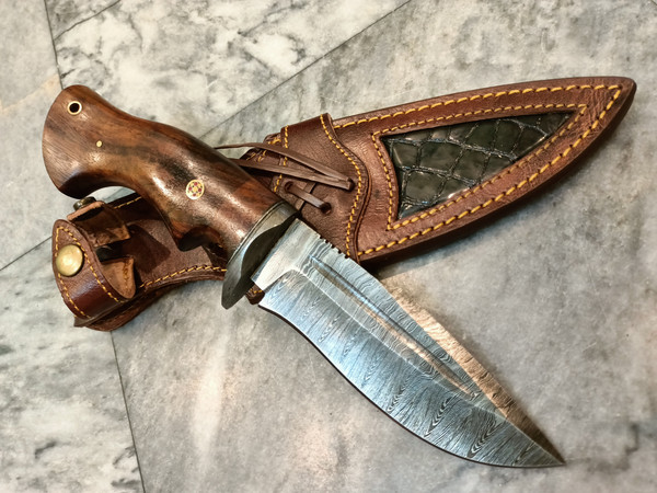 HandForged Knife,Damascus knife,Hunting Knife,Bushcraft knife,Handmade knives,Survival Knife,Camping Knife,