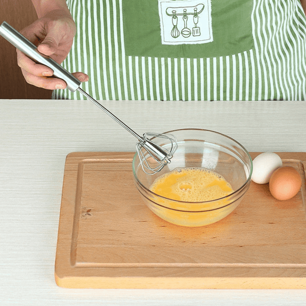 Easy Home - Mixer Egg Beater Manual Stainless Steel Easy Whisk