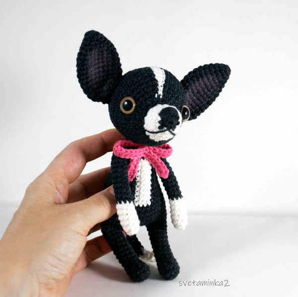 Chihuahua Crochet Pattern Chihuahua Amigurumi Pattern Dog Am - Inspire ...