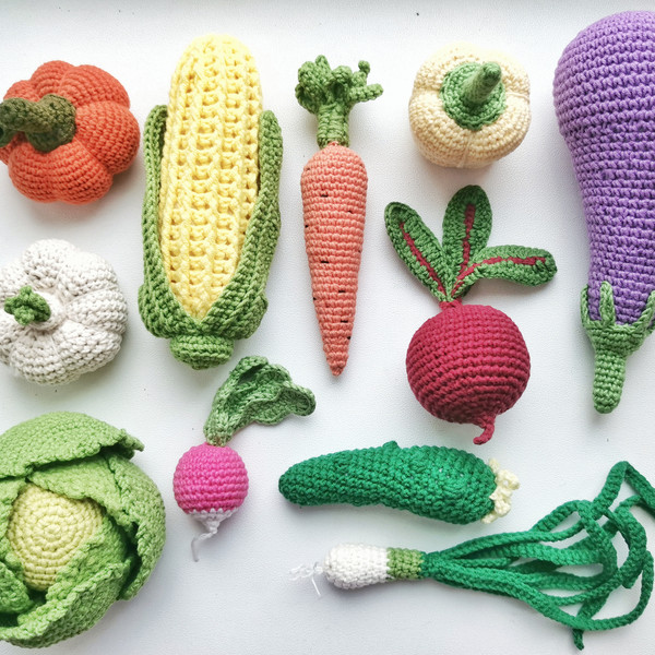 Amigurumi fruits and vegetables - Inspire Uplift