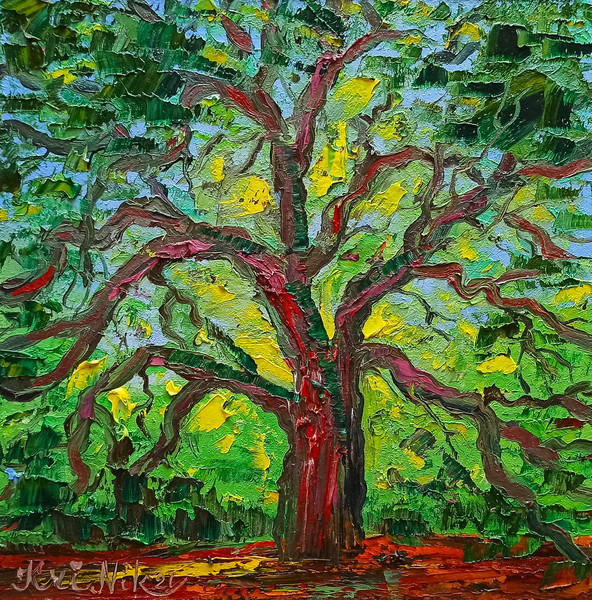 oak tree paintings