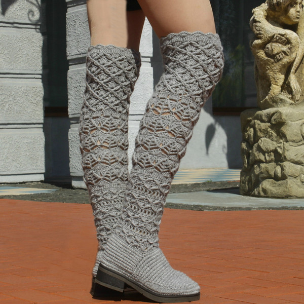 crochet boots ugg knitted snow.jpg