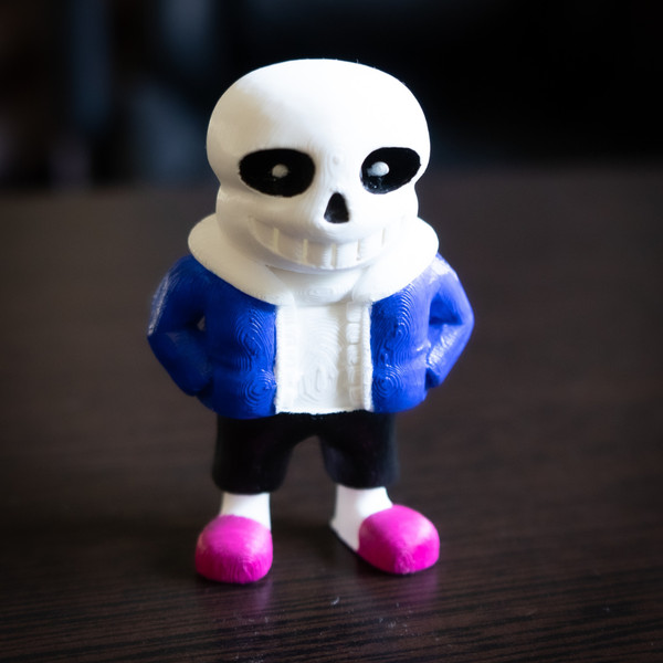 underfell Sans Undertale game character collectible figurin