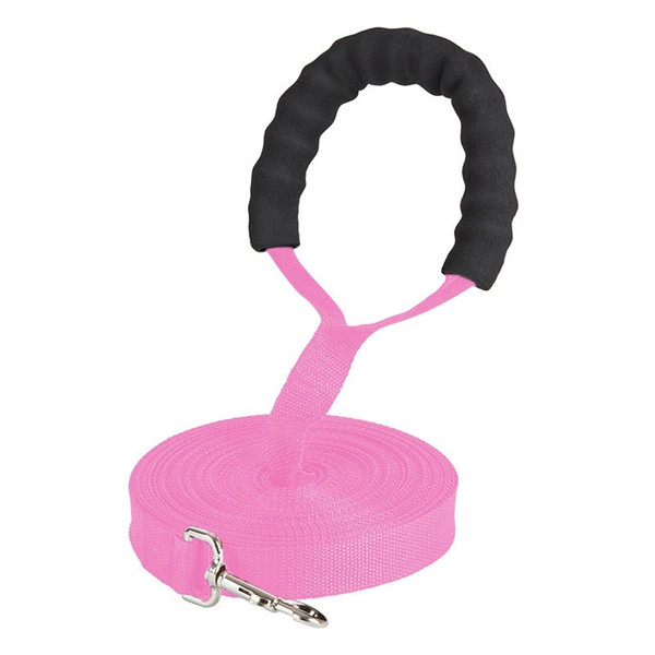 pink_dog_leash_obedience_recall_agility_training_rope_miadog.jpg