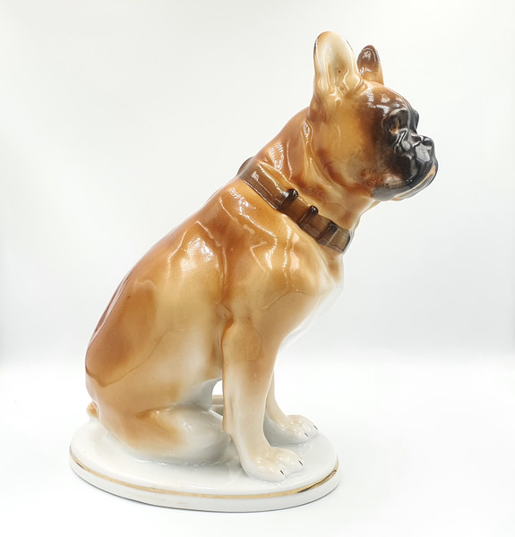 1 Vintage Porcelain Figurine Dog Boxer USSR 1950s.jpg