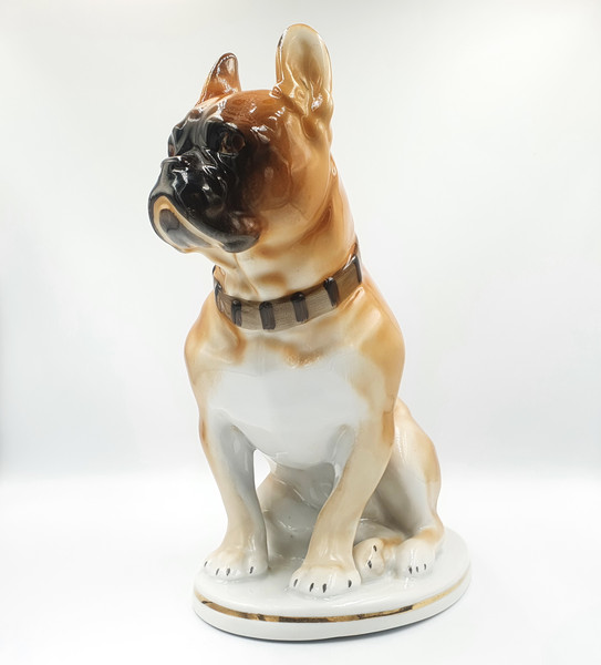 3 Vintage Porcelain Figurine Dog Boxer USSR 1950s.jpg