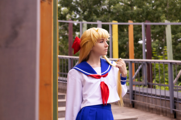 Sailor Moon Sailor Venus Aino Minako Cosplay Costumes - cosfun