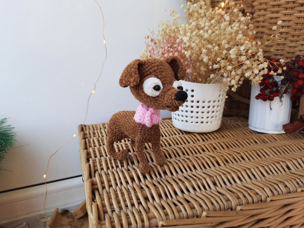 Stuffed mini terier dog toy gift decor  (19).jpg