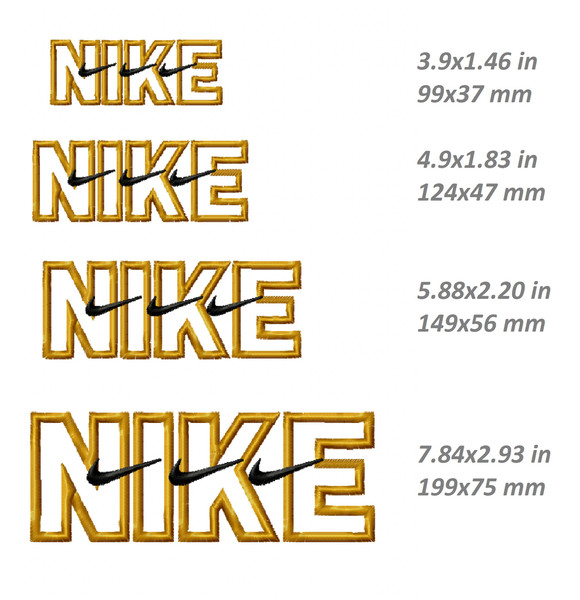 nike swoosh logo machine embroidery designs