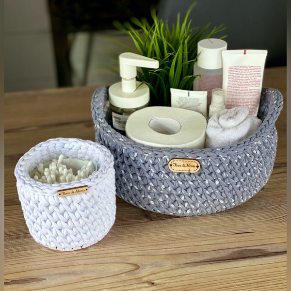 Set towel toilet paper cosmetic baskets holder box, Bathroom - Inspire  Uplift