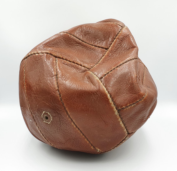 2 Vintage leather BALL for Volleyball USSR 1980s.jpg