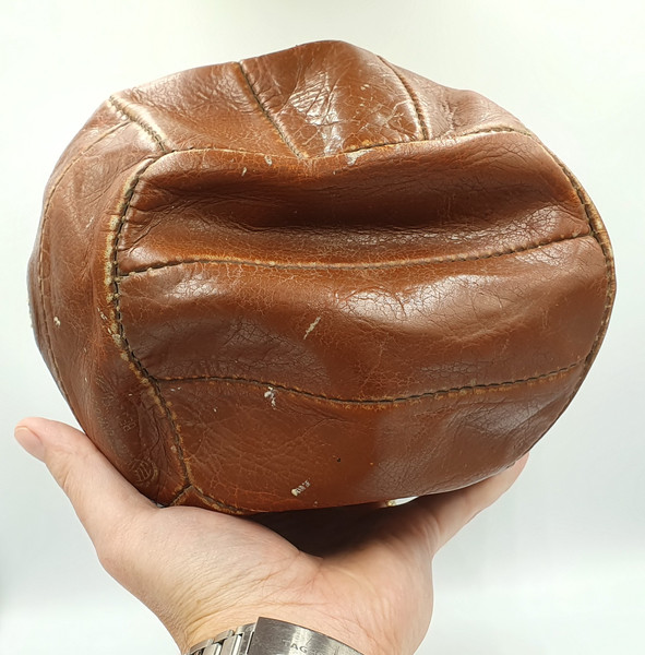 10 Vintage leather BALL for Volleyball USSR 1980s.jpg