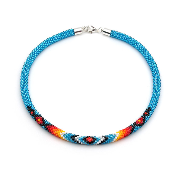 Native American Beadwork Necklace