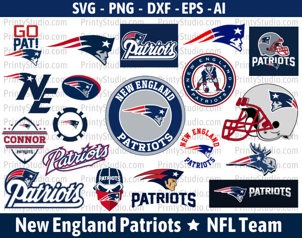 Patriots SVG Cut Files, New England Patriots Logo, Patriots