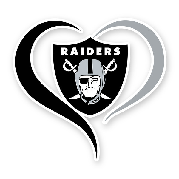 Las Vegas Raiders (Oakland) NFL Football Team Car/Laptop/Cup Decal Sticker