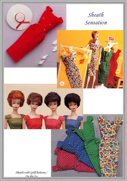 Vintage Barbie Sewing Patterns! 