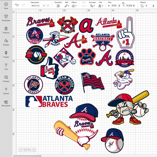 Atlanta Braves Chop On Vector Logo - (.SVG + .PNG