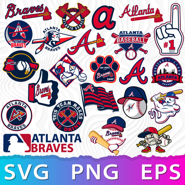 Logo Atlanta Braves Brand Product Design PNG, Clipart, Atlanta