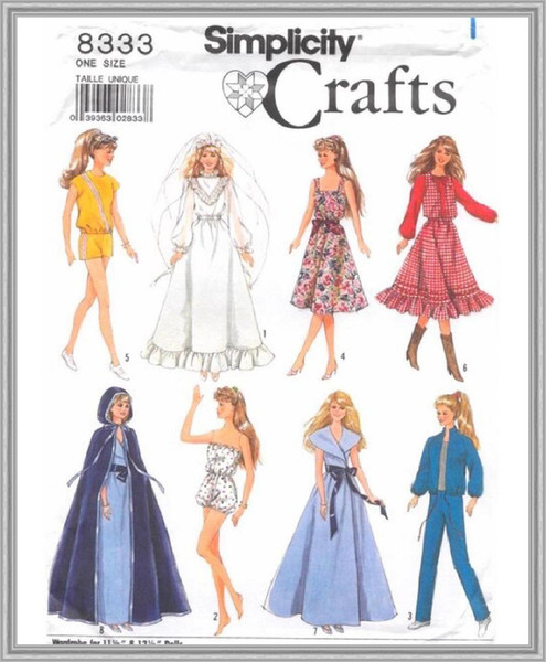 Vintage Barbie Sewing Patterns! 
