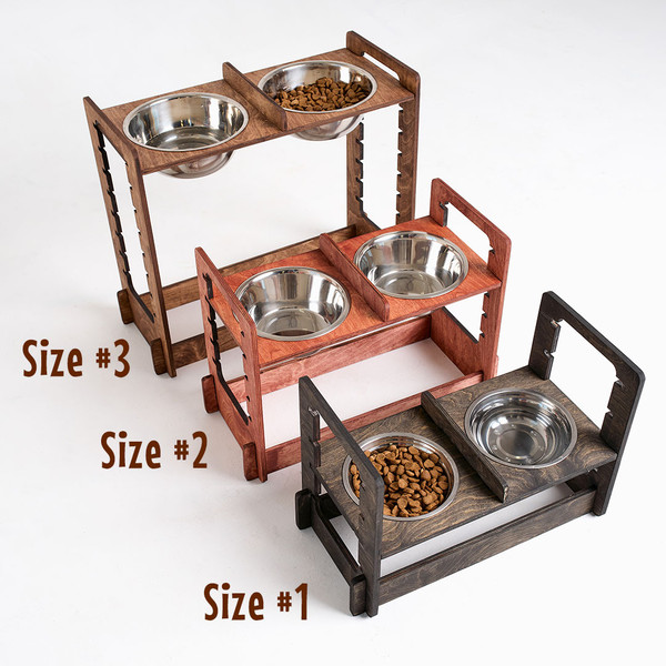 Custom Personalized Elevated Dog Feeder Stand Large Raised Bowls – Modern  Iron Works