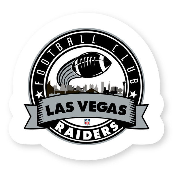 Las Vegas Raiders NFL Football Color Logo Sports Decal Sticker - Free  Shipping