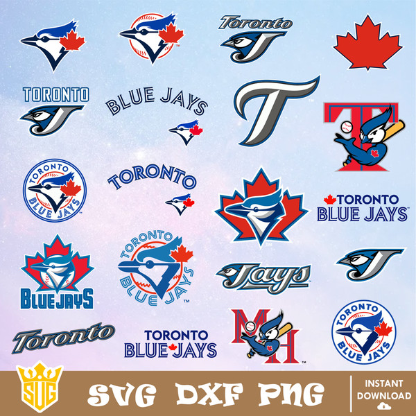 Toronto Blue Jays SVG, MLB Team SVG, MLB SVG, Baseball Team