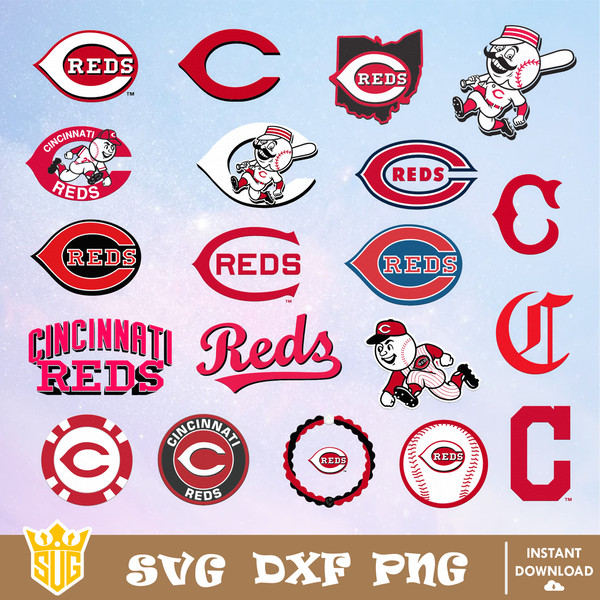 Cincinnati Reds Logo, Cincinnati Reds Svg Logo, Reds Svg Cut Files,  Cincinnati Reds Layered Svg For Cricut, Png Images