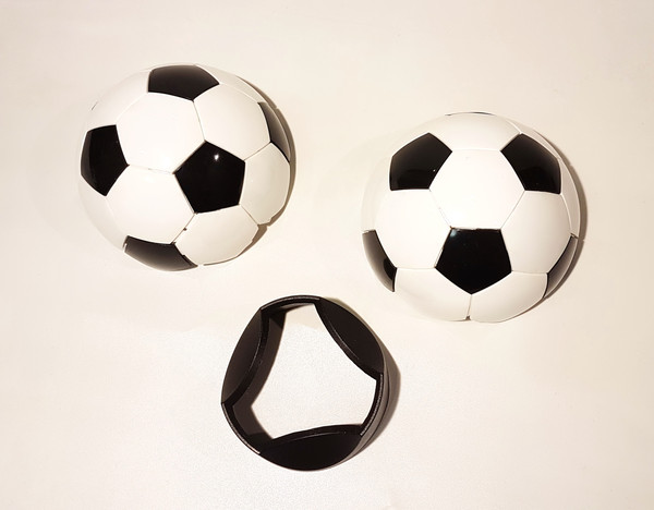 3 Vintage Brain Teaser Puzzle Game Soccerball Football 1980s.jpg
