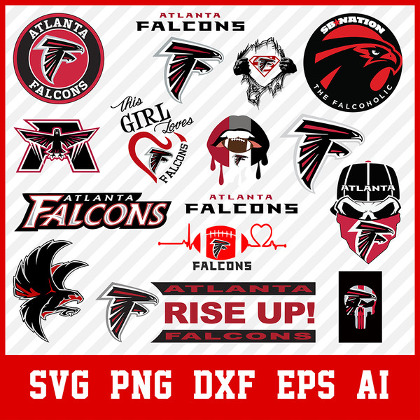 falcons football logo