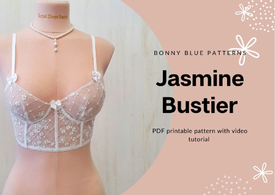 Instant Download PDF Lingerie Sewing Pattern for an Underwire Bra  Devonshire Bra -  Canada