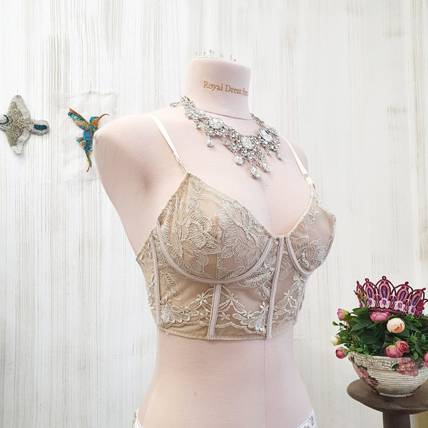 Lace Bra pattern, PDF Bralette pattern. Size - 75A, 75B, 75C - Inspire  Uplift