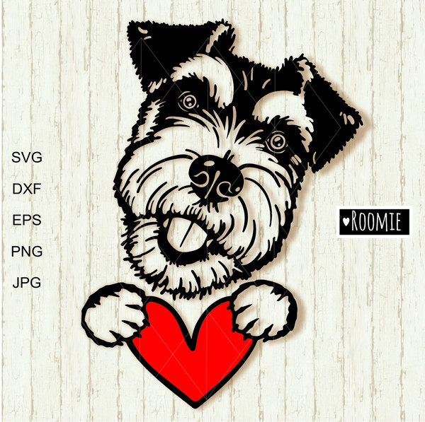 Miniature schnauzer with heart clipart.jpg