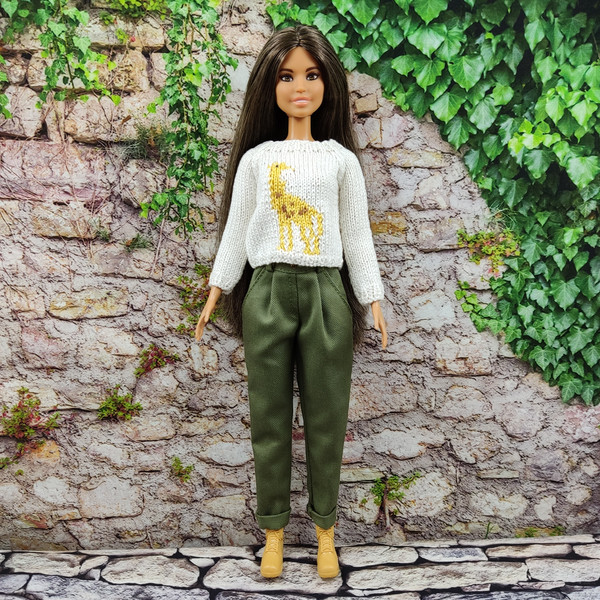 Barbie doll clothes trousers - Inspire Uplift