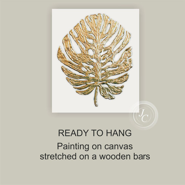 monstera-painting-original-art-gold-and-white-textured-art