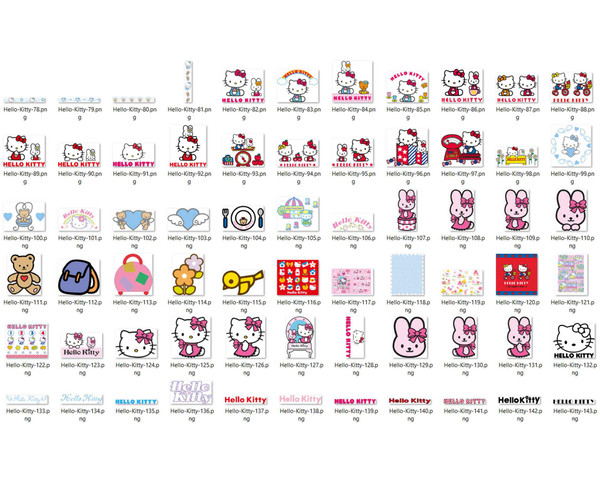 Hello Kitty Stickers 81
