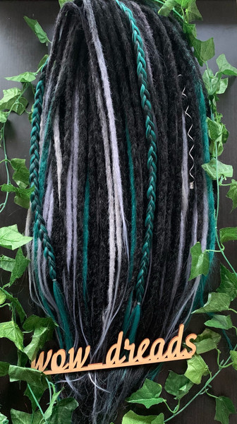 Crochet Dreads BLACK WOOD