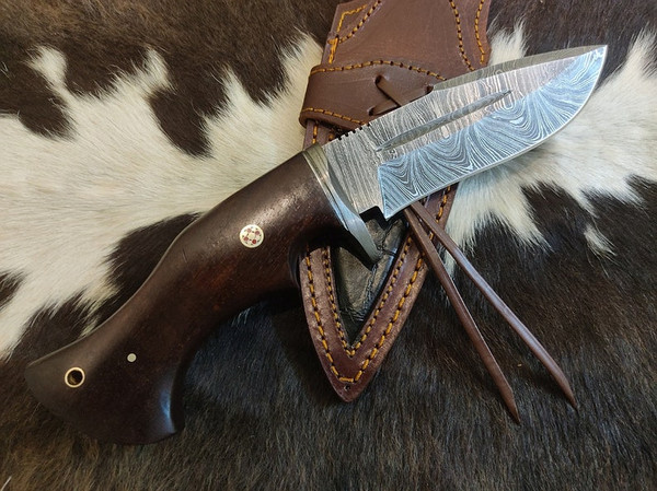 Dropship Qulajoy Boning Knife - Hand Forged Camping Knife 7Cr17MOV Blade -  Dragon Head Handle And Leather Sheath - Unique Dragon Style - Viking Knife  For Hunting & Camping to Sell Online